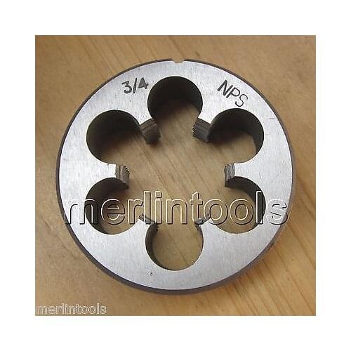 3/4 - 14 NPS Straight Pipe Die 3/4 - 14 TPI
