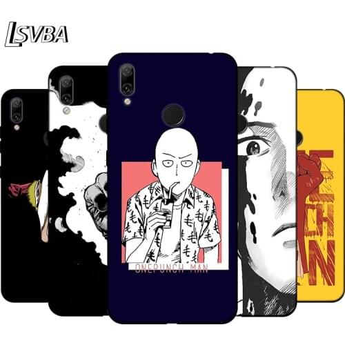 Silicone Cover One Punch Man Anime For Huawei Mate 30 20 20X 10 Lite Y9 Y7 Y6 Y5 Pro Prime Lite 2019 2018 Phone Case