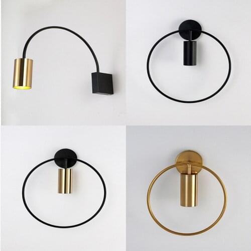 Modern led wood wall lamp led wall light abajur espelho beside lamp living room lamp