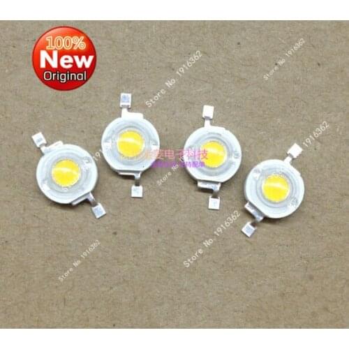 50PCS/Lot High power 3W lamp LED lamp patch 1W yellow lamp 3 Watt Huang Guangchao bright spot
