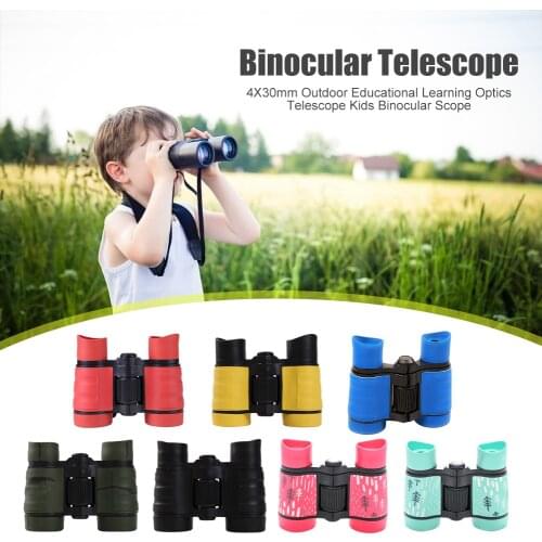 Outdoor Beach Optics Telescope Travel Folding 4X30 Children Kids Binocular Portable Quick Release Lightweight Scope