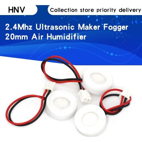 20mm 2.4Mhz Ultrasonic Mist Maker Fogger Atomizing Transducer Oscillating Blade Piezoelectric Ceramic Air Humidifier Accessories