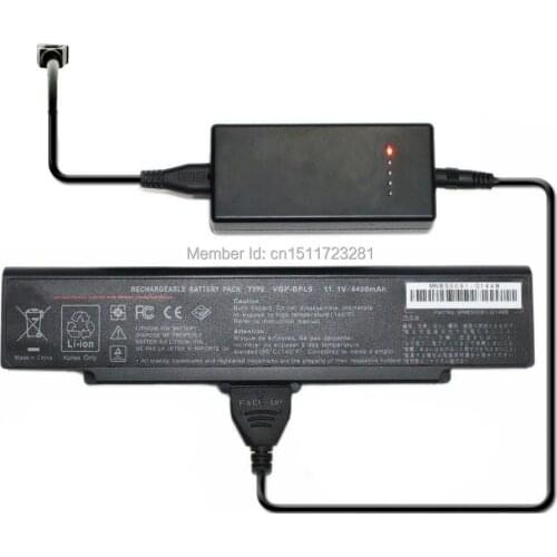 External Laptop Battery Charger for Sony Vaio VGN-FZ140E FZ240E VGN-FZ20 FZ25 FZ11L