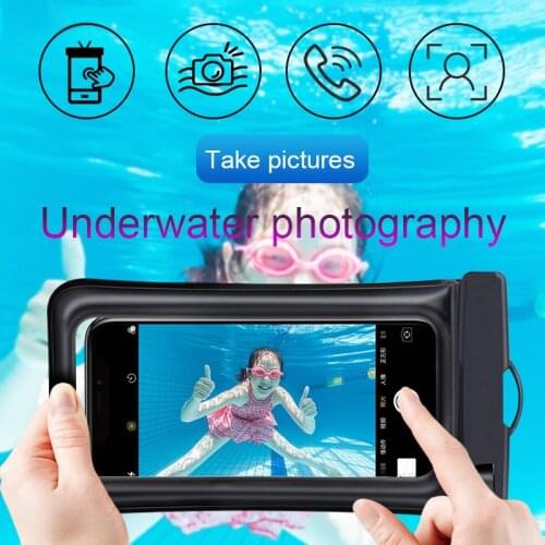 Airbag Waterproof Pouch Phone Case For iPhone 11 XS Samsung A51 S10 S20 Huawei P30 P20 P40 Redmi Note 9 Swim Water Proof Cover