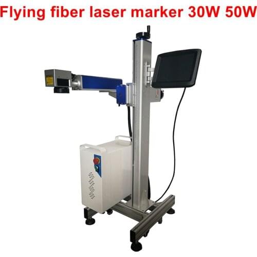 High Speed Production-line Marking Processing Cheap Optical Fiber Laser Marking Machine