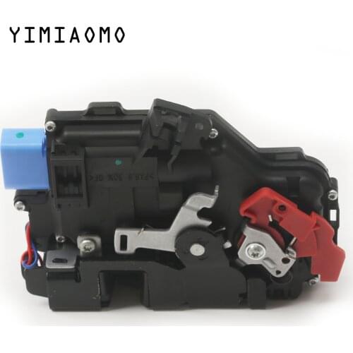 95553101600 LH Car Right Door Lock 9-Pin For Transporter Porsche Touran 1T1 / 1T2 Skoda Octavia VW Golf GTI MK5 3D1 837 016 AB