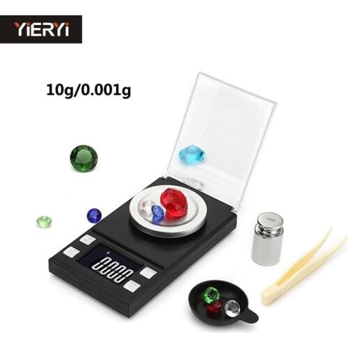 0.001g Precision Medicine Jewelry Karat Scale Electronic Scale LCD Digital Scale 10g / 20g / 50g / 100g Pocket Scale