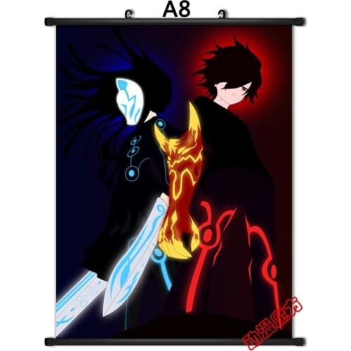 Anime Twin Star Exorcists Jika Yuutou & Unomiya Tenma & Mitejima Subaru & Adashino Benio Home Decor Wall Scroll Poster Picture