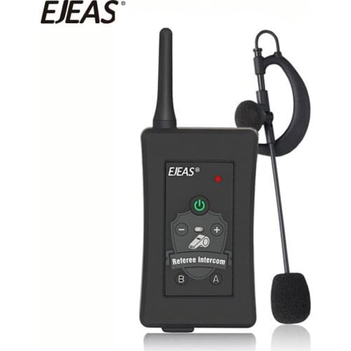 EJEAS FBIM 1200m 4 Riders Motorcycle Helmet Bluetooth Interphone Headset Wireless Handsfree Moto BT Intercom with FM radio