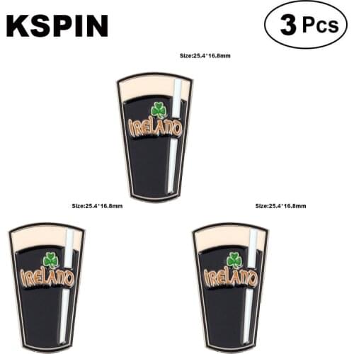 Ireland Badge pin Lapel Pin Brooches Pins Flag badge Brooch Badges