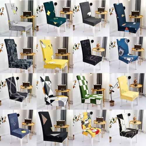 GY7409 Gyrohome 1PC Dinning Chair Cover Seat Sarung Kerusi Spandex "Customise "Elastic Fabric