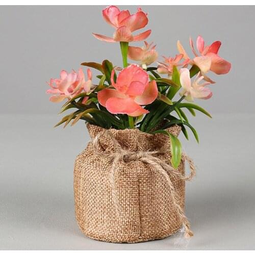 Artificial Bonsai Scentless Decorative Vivid Household Desk Artificial Bonsai Plant for Hotel Wedding decoration 2021