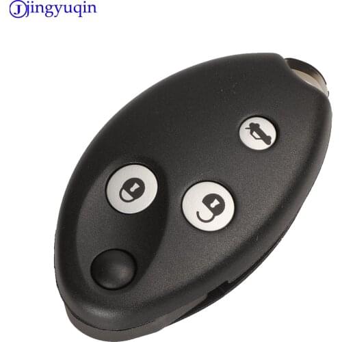 Jingyuqin 5ps 3 Buttons Remote Flip Key Fob Shell For Citroen Xsara C4 C5 Auto Key Case Cover