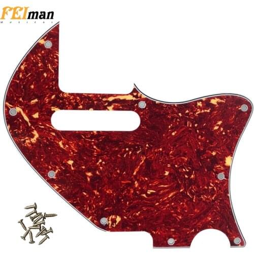 Pleroo Guitar accessories Pickguard 9 screw For Fender Merle Haggard Signature Telecaster modified Thinline Guitar Scratch Plate