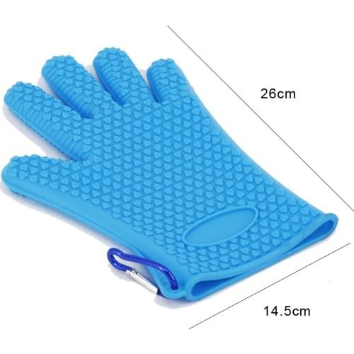 FishFishing Slip Gloves Fish-bone Fish Catcher Thick Rubber Fish-catch Towel 1 Piece Anti-skid Fishing Gloves Full Finger Catch