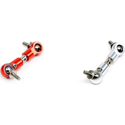 CNC Pull Rod Steering Servo Arm Fit for 1/5 HPI ROFUN ROVAN KM BAJA 5B 5T 5SC Losi 5Ive T Rc Car Parts