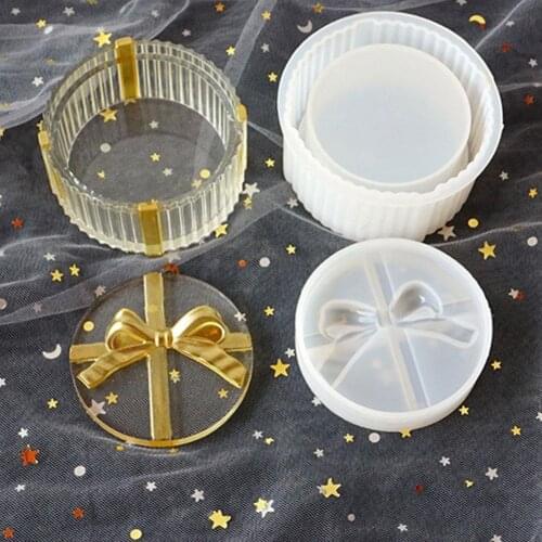 Love Feather Silicone Mold DIY Resin Craft Jewelry Making Mold Decoration Storage Box DIY Glue Mold