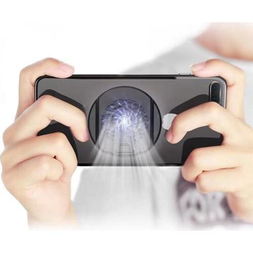 Foldable Fan Radiator Mobile Phone Cooler Cooling Support Holder Bracket for IPhone Samsung Huawei Xiaomi Smartphone Tablet