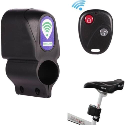 Bike Locks Bicycle Lock Anti-theft Alarm Mountain Bike Wireless Remote Control Vibration Anti Theft Alarm bisiklet kilidi