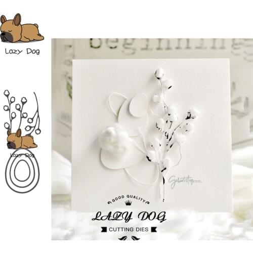 Egg Catkins Metal Cutting Dies Scrapbooking Stencil DIY Decorative Craft Embossing Die Cuts Card Making New Dies For 2019