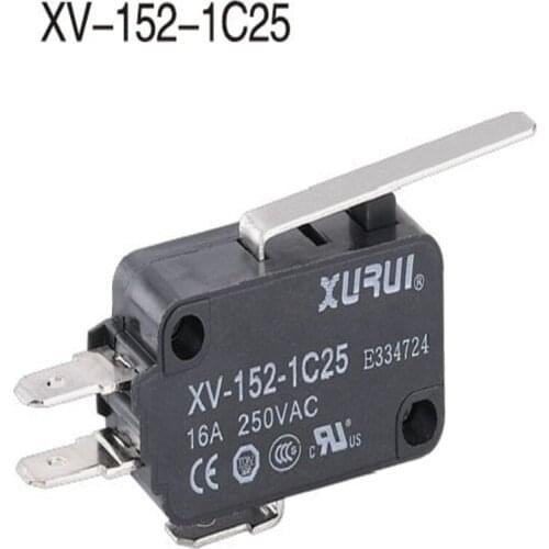 2pcs high quality Micro Switches 16A 250v Piovt Handle SPDT 1C(1NC/1NO)VC-153-1C25 SPST-NC(1B) spst-no (1a)
