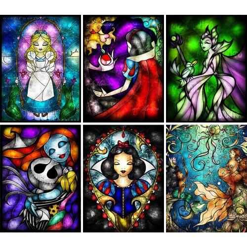 Diamond Painting Fantasy Disney Cartoon Landscape 5D DIY Embroidery Full Square Round Mosaic Set Cross Stitch Home Decor Gift