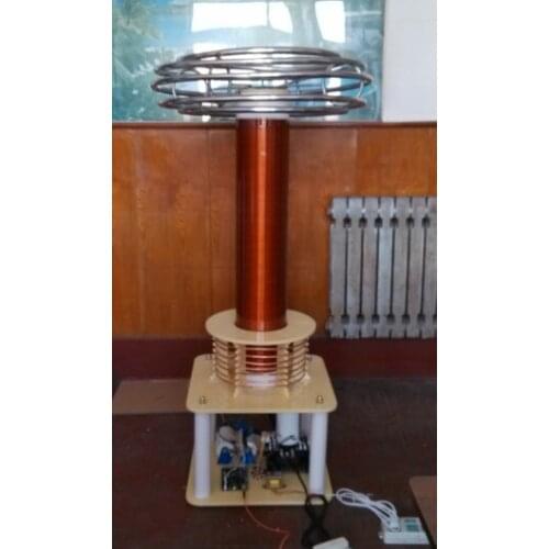 Big music tesla coil (generator) diy Tesla coil DRSSTC double resonance solid state Tesla coil