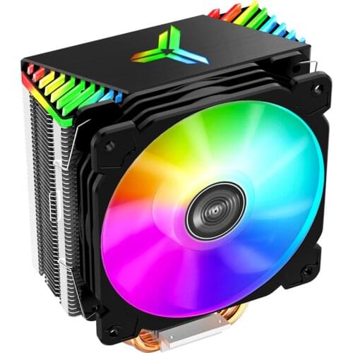 Jonsbo Colorful CPU Cooler 4 Heat Pipes For Intel 1150 1151 1200 AMD AM4 Computer Desktop Processor Cooling Heat Sink Radiator