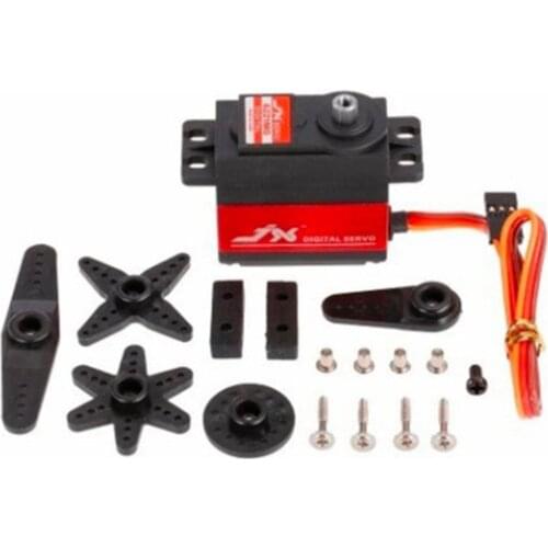 For JX PDI 6221MG 20KG 4.8V-6V Large Torque 360 Degree Digital Servo For 1/10 1/8 RC Car Boat Spare Parts Accessories