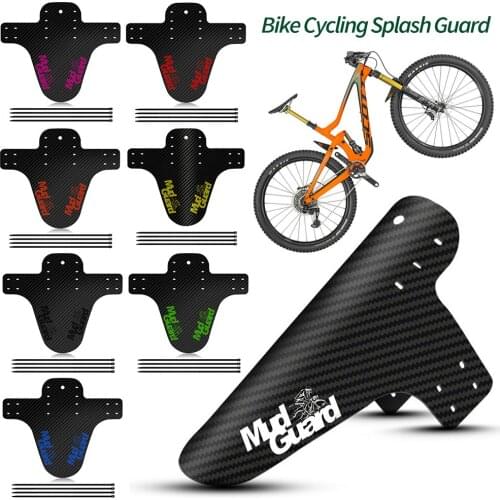 Fine Bicycle Fenders Bike Mudguard Carbon Fiber Front /Rear MTB Mountain Bike Wings Mud Guard Cycling Accessories 8 Colors