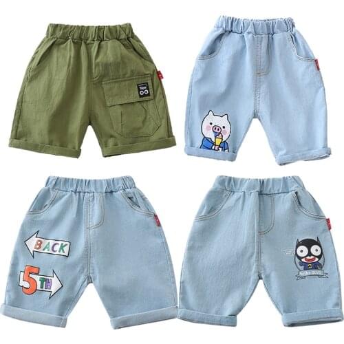 Summer Baby Shorts Jeans Shorts Pants Toddler Clothing Fashion Style Costume Denim Shorts New Casual Children Streetwear