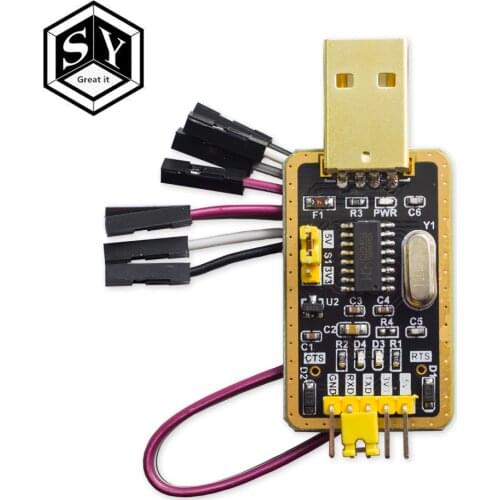 1PCS Great IT CH340 module instead of PL2303 , CH340G RS232 to TTL module upgrade USB to serial port in nine Brush small plates