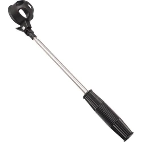 Golf ball picker 8 - section golf telescopic ball picker stainless steel rod body compact and convenient
