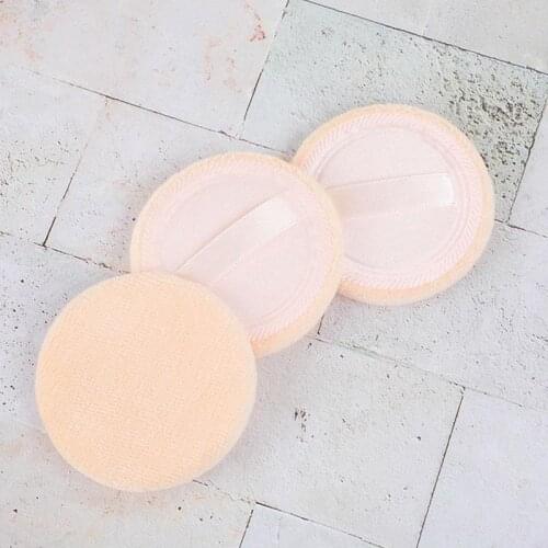 1pcs New Makeup Puff Round Shape Facial Body Powder Sponge Cosmetic Foundation Puff Foundation Soft Tool Puff Makeup Portab A2P6