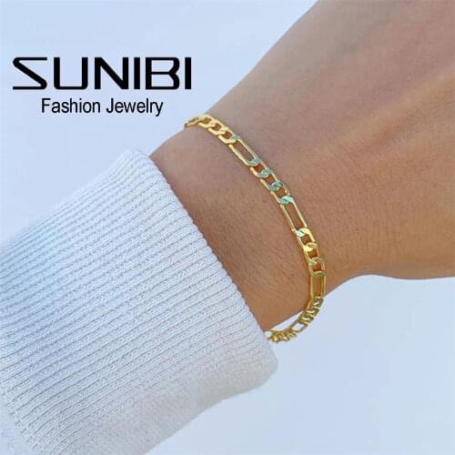 Золотые браслеты SUNIBI China At AliExpress