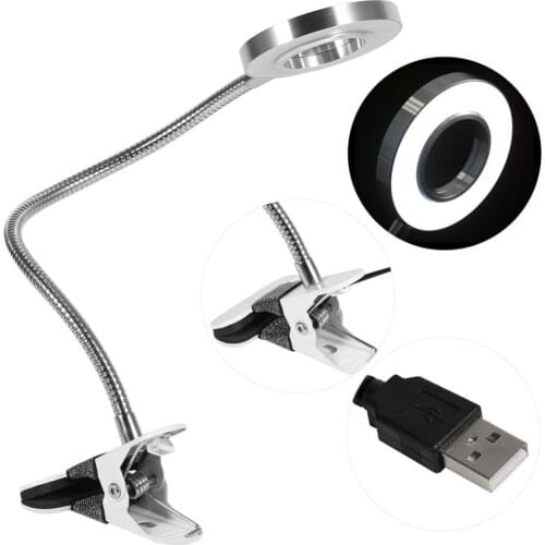 LED Desk Lamp USB Light 360 Degree Supper Soft Metal Horse Tattoo & Permanent Makeup Brighting Equipment Tattoo Accessories