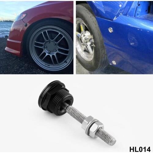 1 Set Universal Car Bonnet Hood Latch Pin Locking Kit Push Button Quick Release Aluminum & Stainless Steel 2019 New