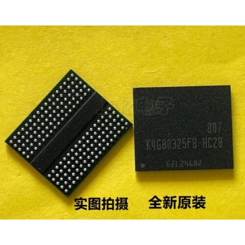 100% New Original K4G80325FB-HC28 K4G80325FB HC28 BGA