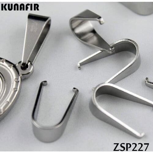 300pcs Big melon seeds hook 7.6mm stainless steel hook pandent accessories jewelry DIY parts ZSP227