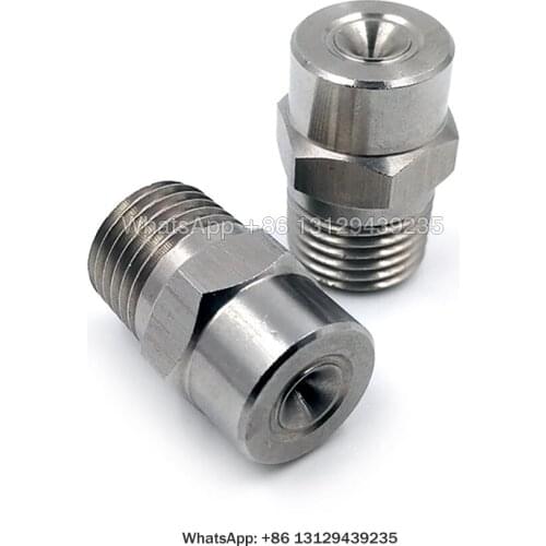 BB-W Wide Solid Cone Spray Nozzle,Solid Cone Foam Spray Pressure Washer Nozzle,Ss Wide Spray Angle Solid Round Full Cone Nozzle