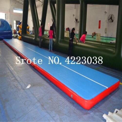 Free Shipping 9x1x0.2m AirTrack Inflatable Cheap Gymnastics Mattress Gym Tumble Air Track Floor Tumbling Air Track For Sale