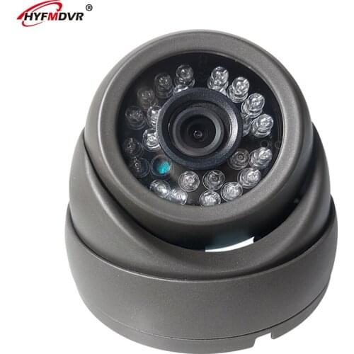 HYFMDVR CMOS 420TVL/CMOS 800TVL /SONY 600TVL 3 inch hemisphere conch metal car camera bus/taxi