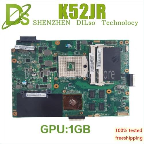 KEFU K52JR For ASUS K52JR K52JC K52JT Mainboard REV2.0 REV2.3 Motherboard AMD HD 5470 video card Motherboard integrated