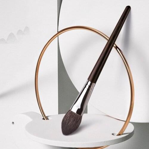 MyDestiny makeup brush-Ebony professional high quality natural fur series-goat hair blush&detail brush-heart shape cosmetic tool