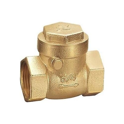 Brass 3/4" inch Female BSPP Thread Swing Check Valve