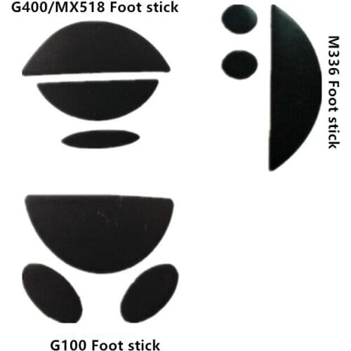 Logitech Mouse G400 MX518 G100 Mouse Foot Sticker
