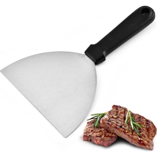Pancake Shovel Steak Turner Stainless Steel Cooking Spatula Teppanyaki Turner Scoops Utensilios De Reposteria Y Pasteleria