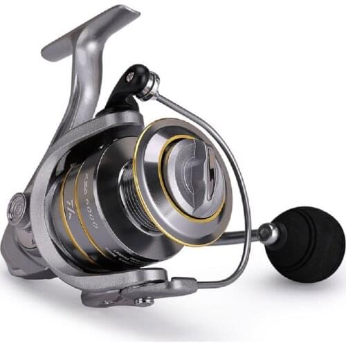 Metal Spinning Fishing Reels NA 1000-7000 Drag Max 15kg Lure Hot Wheels Carp Fishing Tackle Coils Sea Rod Tool Accessories