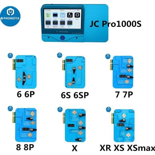JC Pro1000S EEPROM IC Chip Programmer Logic Baseband EEPROM IC Read and Write Repair Tool for iPhone 6-X XR XS Max 11 Pro Max