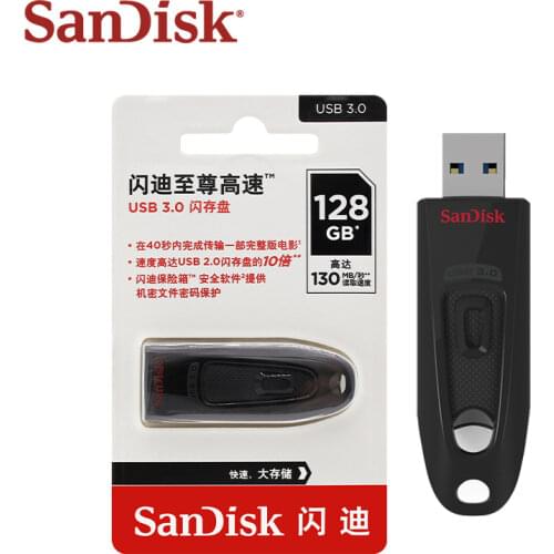 SanDisk USB Flash Drive USB 3.0 High Speed U Disk Pendrive Usb Stick 16GB 32GB 64GB 128GB Pen Drive 256GB